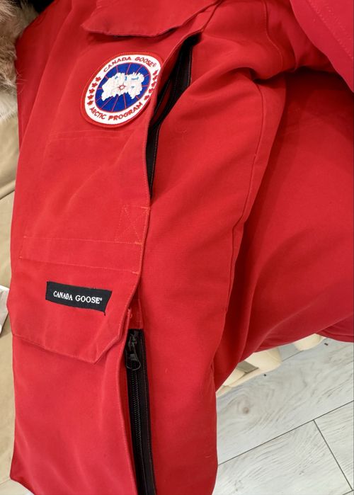 Canada goose expedition parka red