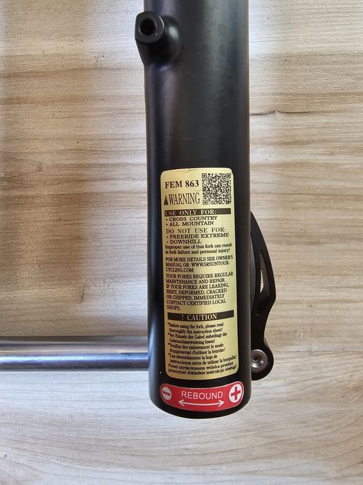 Вилка SR Suntour Raidon RLR Air 29