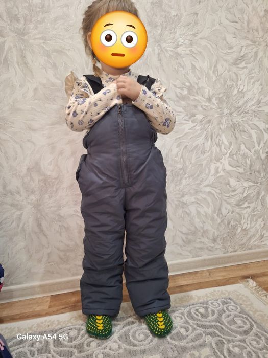 Зимний костюм для девочки