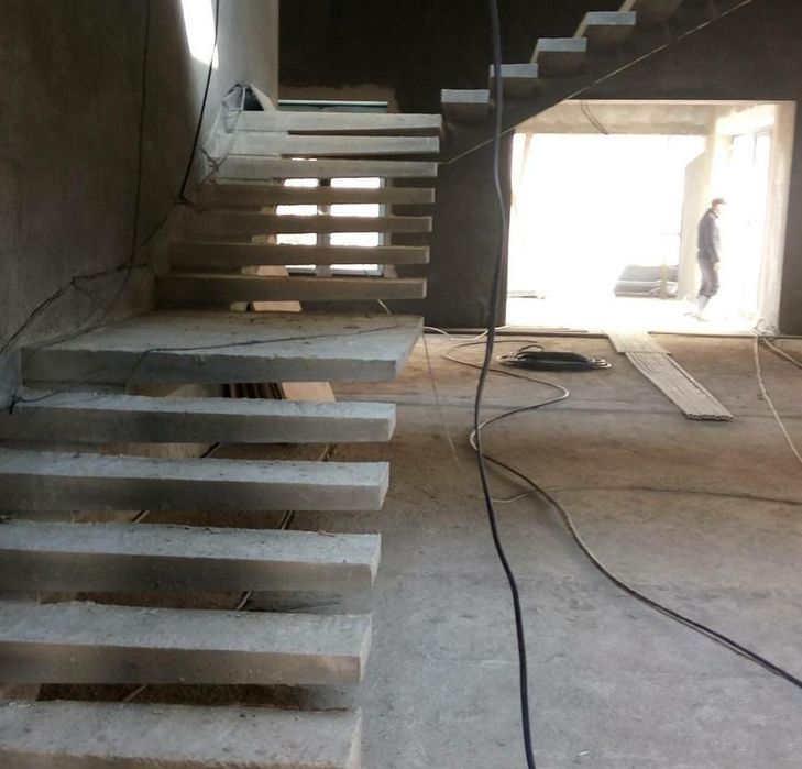 Лестницы из бетона