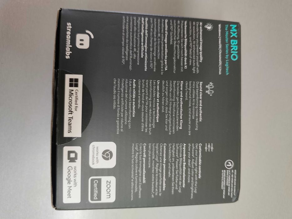 Уеб камера Logitech MX BRIO