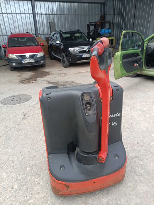 Linde t16 палетна количка