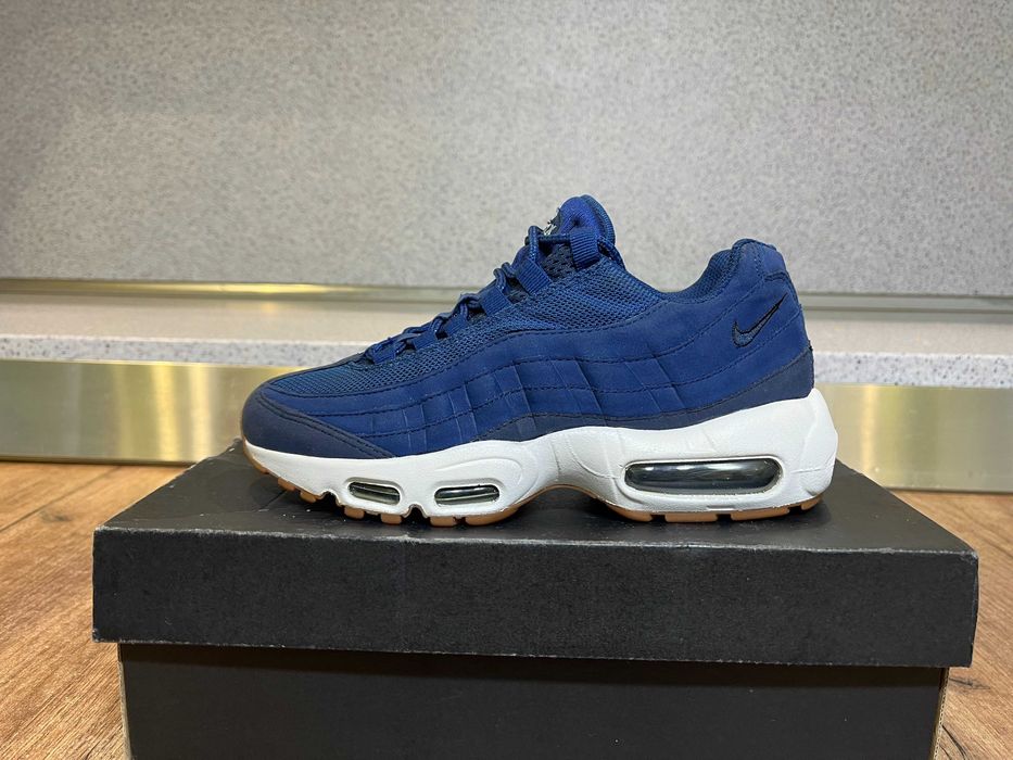 ОРИГИНАЛНИ *** Nike Air Max 95 Leather / Blue Dark Blue