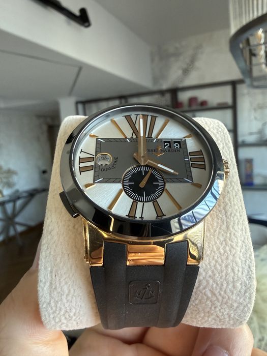 Ulysse Nardin Executive Dual Time Rose GOLD