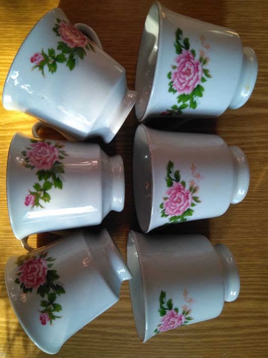 Бокалы фарфор.  Китай.  1960гг. СССР.