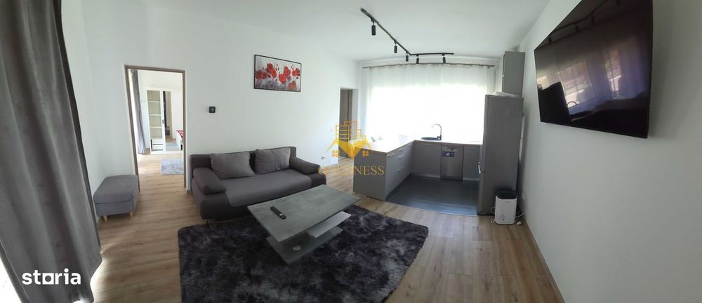 Duplex, 2 camere open space, curte, parcare, Buna Ziua, Leroy Merlyn