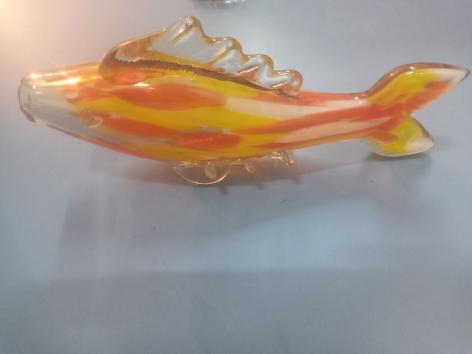 Рыба стеклянная антиквариат