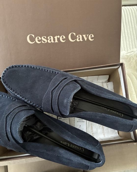 Мъжки мокасини велур