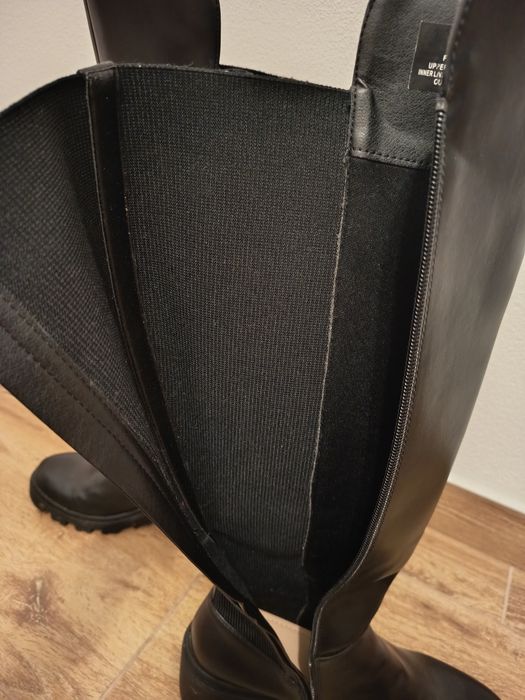 Cizme negre lungi -marime 40