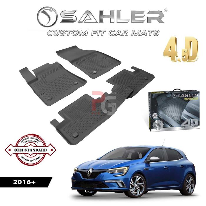 Гумени стелки за Renault Megane / РЕНО МЕГАН / 4 HB 2016+