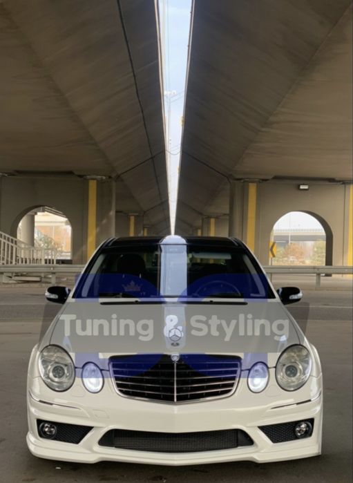 Диффузор Бампер Пороги Мерседес w211