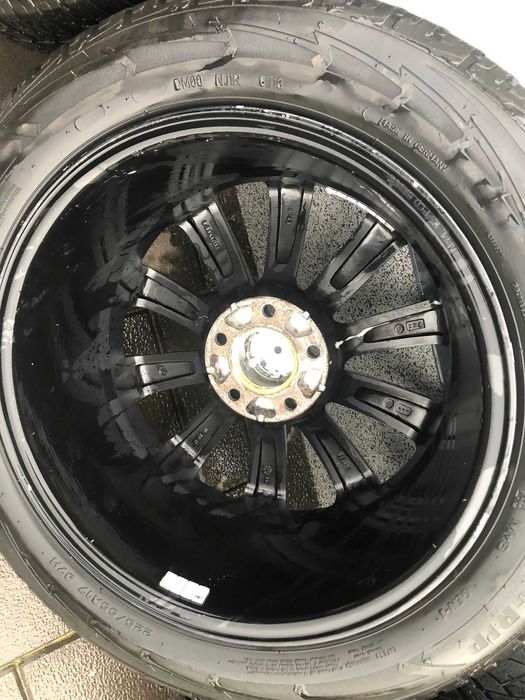 Jante pe 17"  5X112   + Anvelope Iarna  225/55/R17 Goodyear