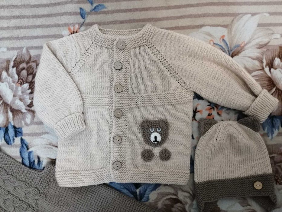Детские вязаные вещи ручной работы