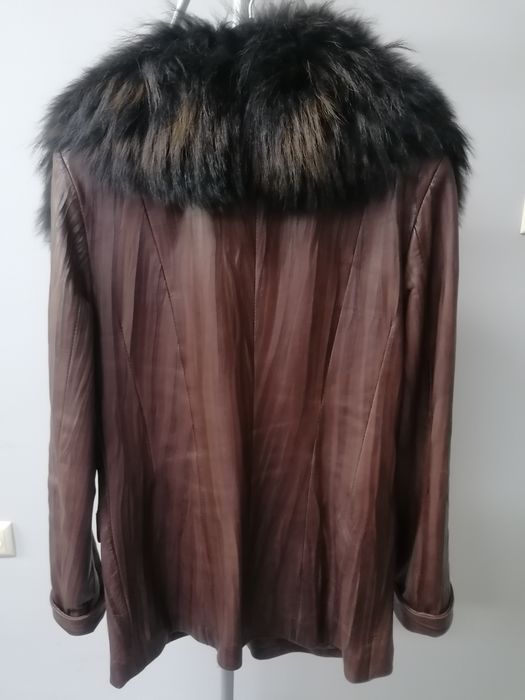 Дамско яке от естествена кожа