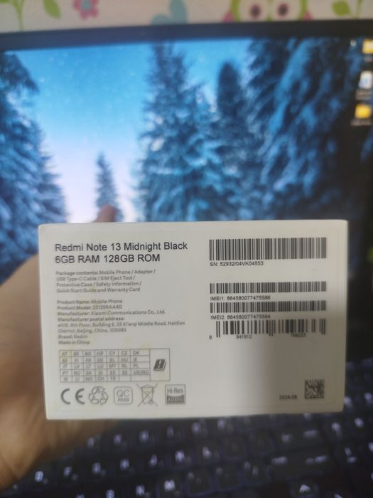 Redmi Note 13 6/128 ГБ – AMOLED дисплей меняли