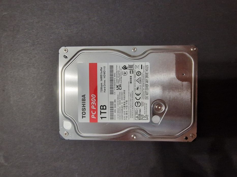 Жёсткий диск TOSHIBA 1TB