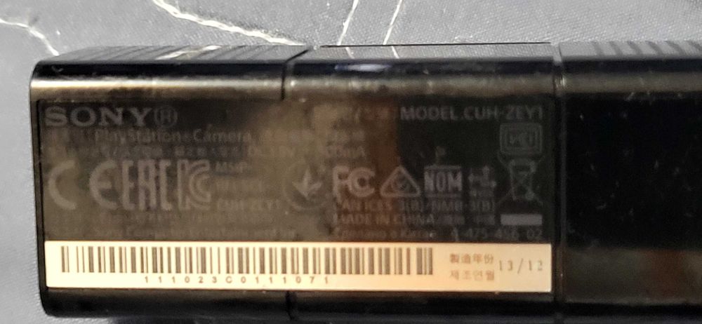 SONY PlayStation camera model CUH-Zey1 fuctionala
