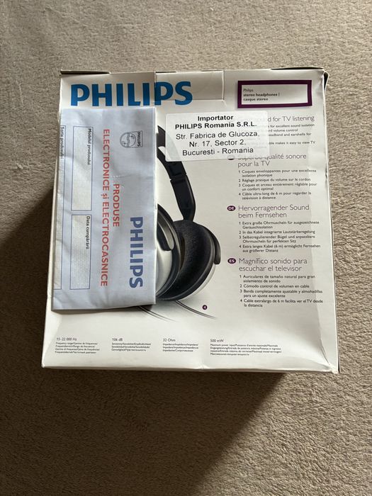 Casti Philips SHP2500 NOI