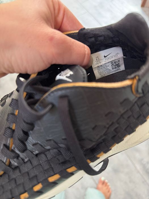 Маратонки найк Nike Women's Air Footscape Woven Black