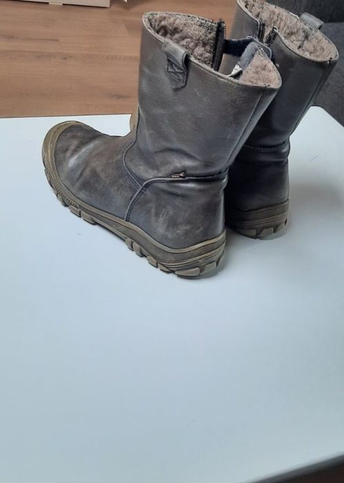 Кожени ботуши 34 номер