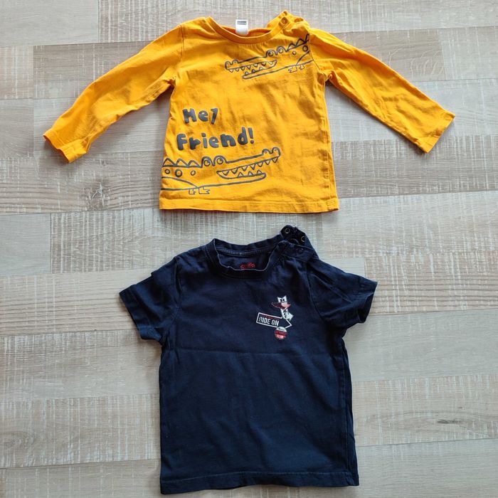 Лот дрехи за момче 92 блузи 2-3 г панталони пижама