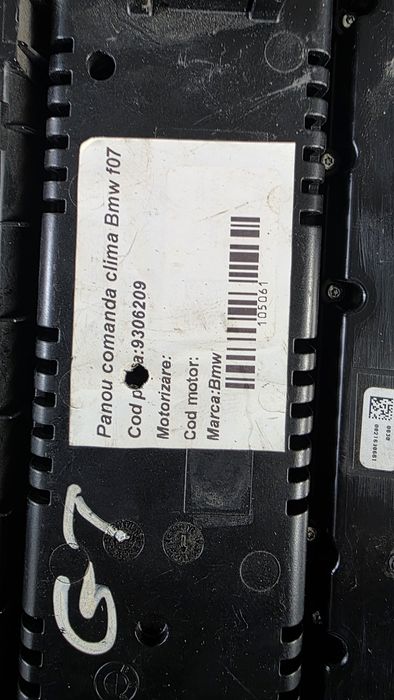 Climatronic bmw 520 530 gt F07