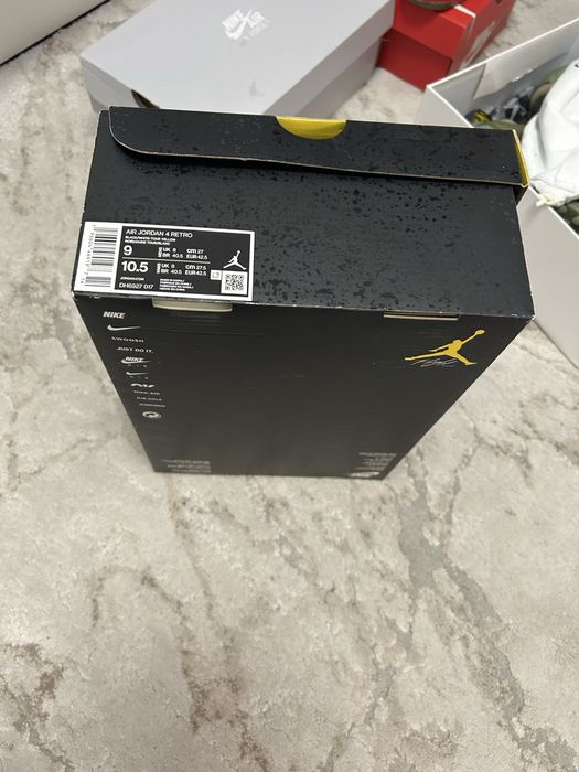 jordan 4 yellow thunder