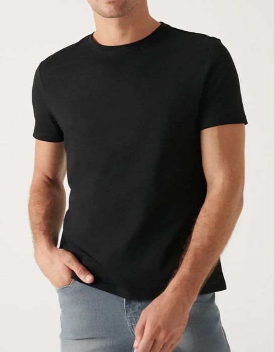 AVVA Мужская футболка стандартного кроя из 5 предметов