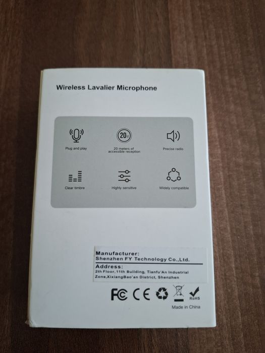 Lavalieră wireless portabilă
