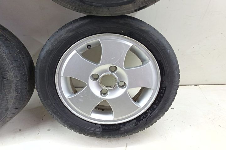 Set jante aliaj cu anvelope 165/65 R14 79T vară Continental 5.50Jx14