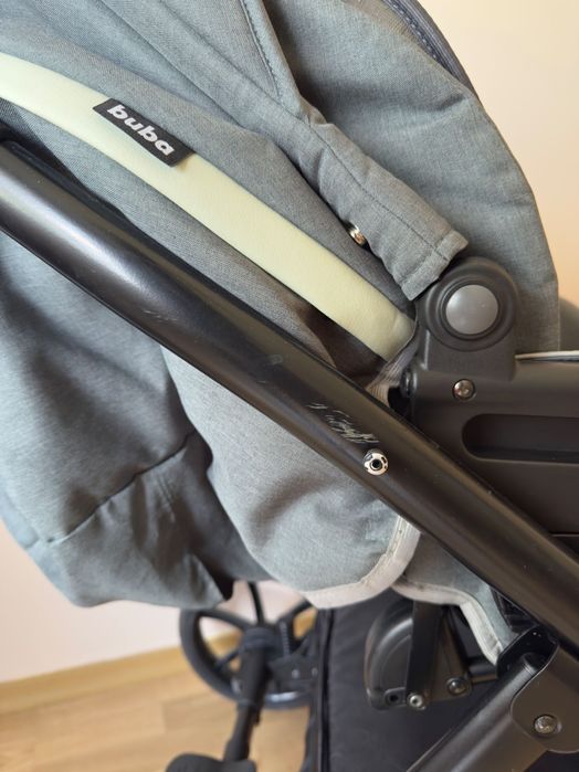 Детска комбинирана количка 3 в 1 Buba - Zaza, Mint