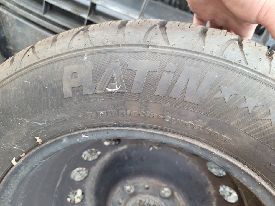 Jante otel 5x112 Anvelope Platin RP60Winter 195 65 15  VW Golf, Passat