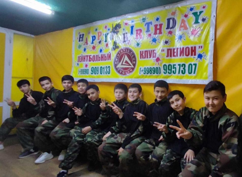 "Всем дружным КЛАССОМ" на Пейнтбол !