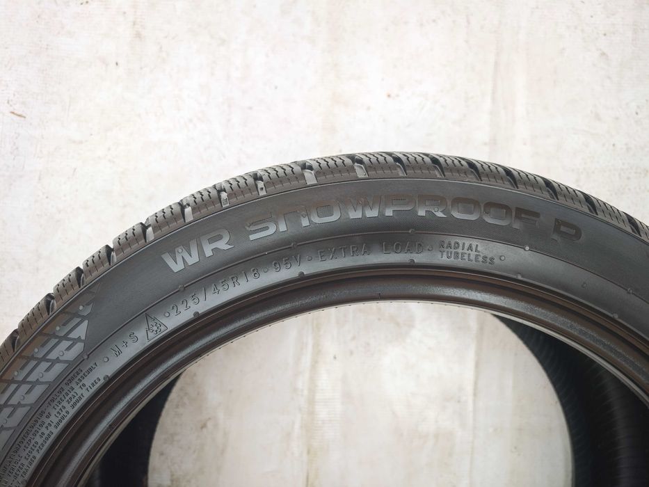 Anvelope 225/45/18 an 2023 iarna M+S NOKIAN WR SNOWPROOF P Finlanda