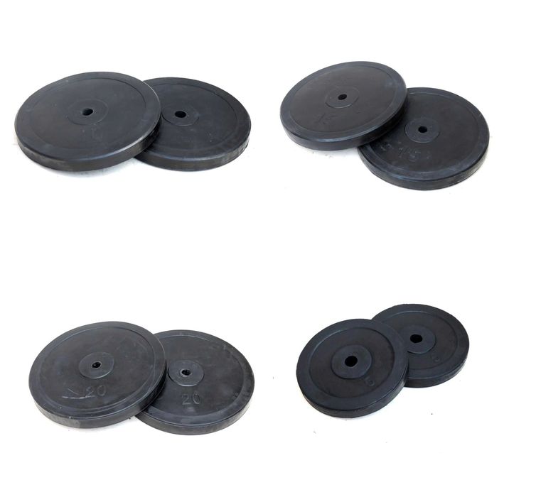 Олимпийски Дискове за Лостове Ф50 Тежести за Щанга, 2,5 кг - 20 кг