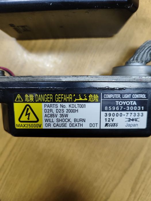 Блоки розжига ксенона