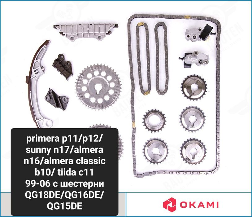 Цепи ГРМ  на Nissan