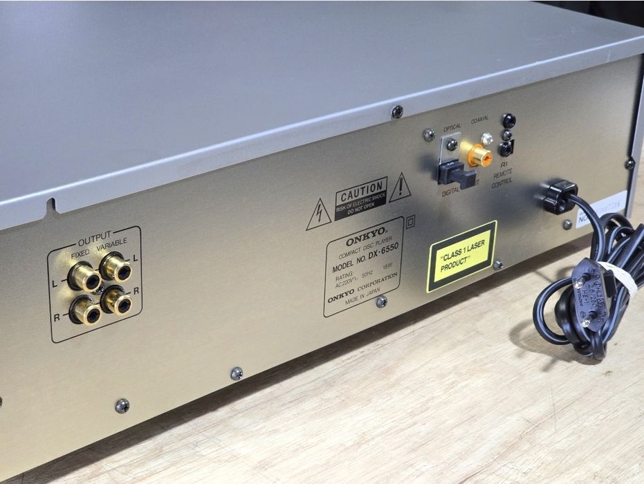 Cd player ONKYO integra DX-6550, hi-end, vârf de serie, argintiu Black