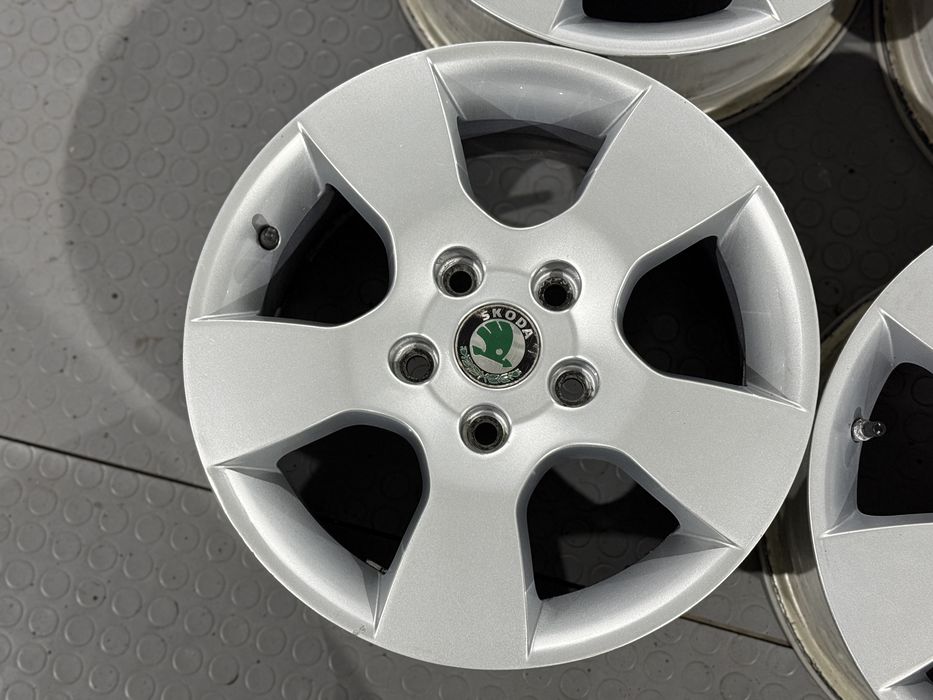 4бр. ОТЛИЧНИ ОРИГИНАЛНИ 15” Джанти 5х112 за-SKODA/AUDI/VW/SEAT/VAG- 6.5Jx15H2, ET50
