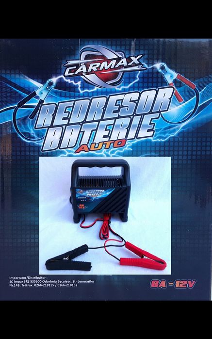 REDRESOR Rapid AUTO/MOTO 6/12 V - 3,52 - 6 Amp Nou - 100 Lei