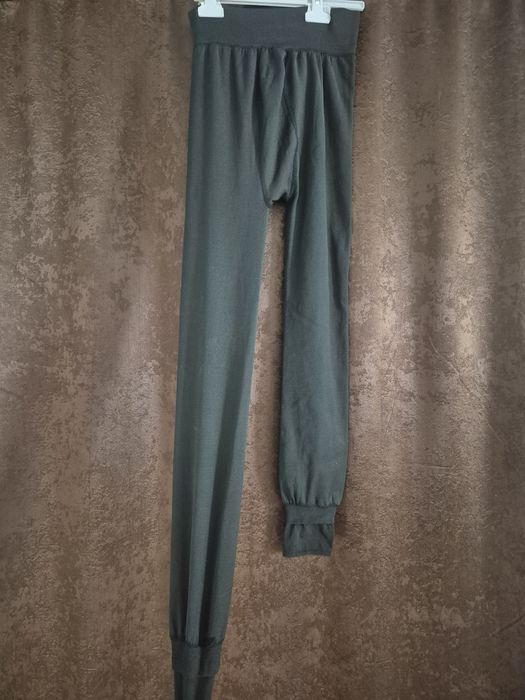 Colanti sport negri din poliester 100%