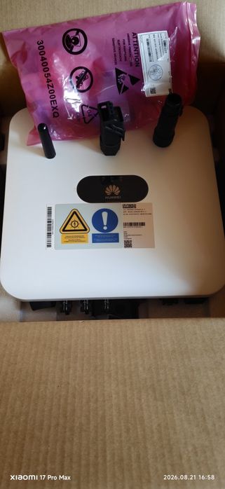 Invertor Huawei Hibrid Monofazat 6KW Impecabil In Garantie+Smart Meter