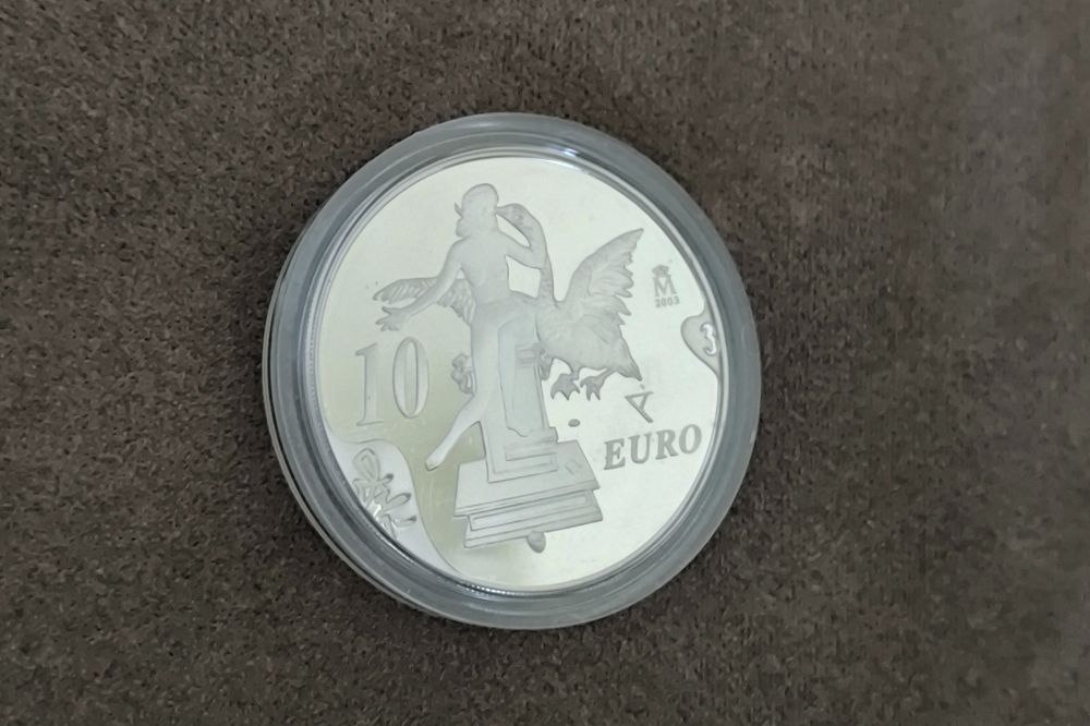 10 сребърни евро Салвадор Дали