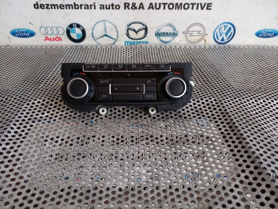 Panou Modul Comenzi Clima Climatronic Vw Golf 6 Vl Cod 5kBS - Dezmembrez Arad