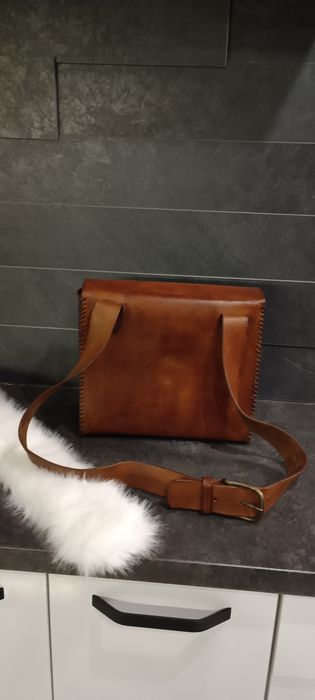 Чанта от естествена кожа