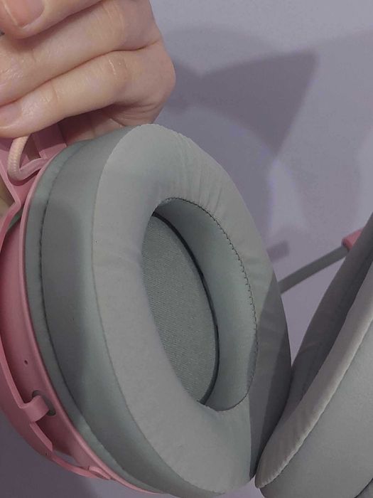 Геймърски слушалки RAZER KRAKEN QUARTZ Kitty edition