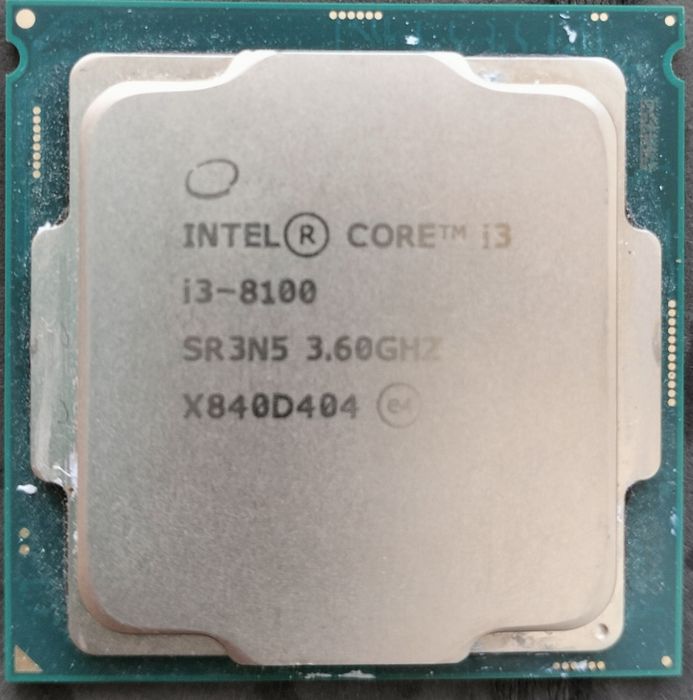 Core İ3 8100 сатылады