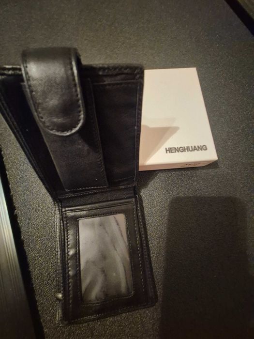 Мъжки портфейл естествена кожа