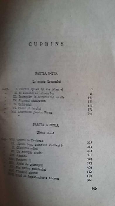 Radu Tudoran - Toate panzele sus! (Ed. Tineretului 1964, Editia IV, 871 pag.) pinzele roman celebru de aventuri maritime literatura romana