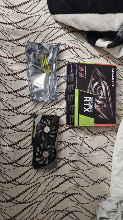 Rtx 3050 8gb curățat 100% funcțională